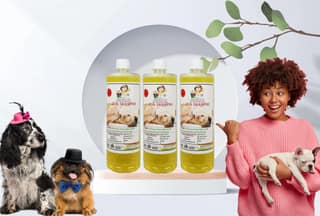 SWACCH Dog Shampoo (1 Litre) (Combo Pack of 3) Lemon
