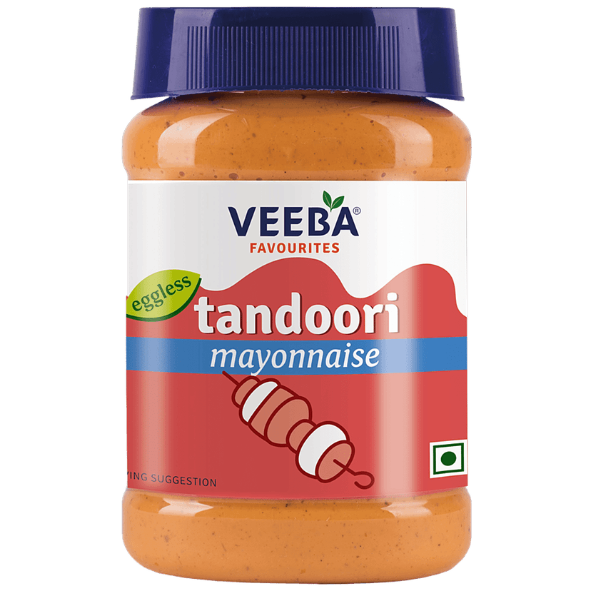 Veeba Tandoori Mayonnaise, 250 G Pet Jar
