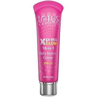 Lotus Make-Up Xpressglow Daily Beauty Creme Royal Peral 30G Foundation (Pink, 30 G)