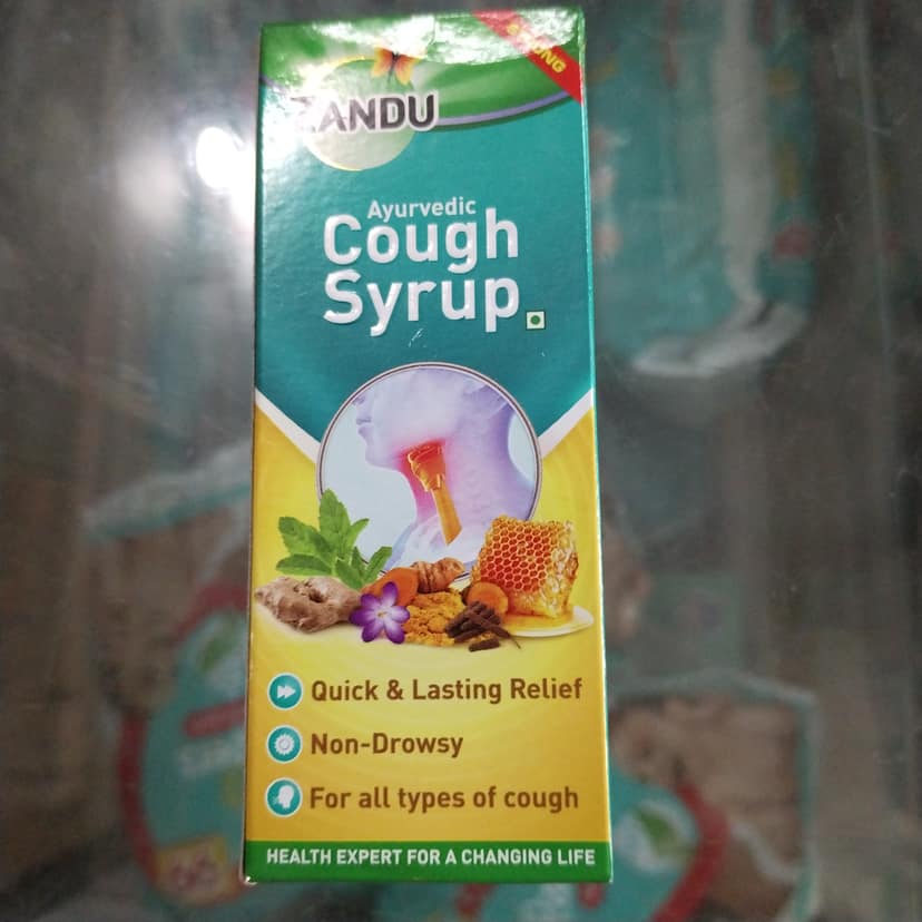 Zandu Ayurvedic cough syrup