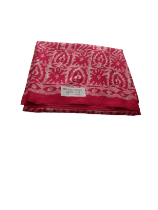 Pink Colour Kashmir Silk Saree with Blouse Piece