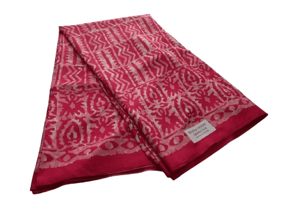 Pink Colour Kashmir Silk Saree with Blouse Piece view 2