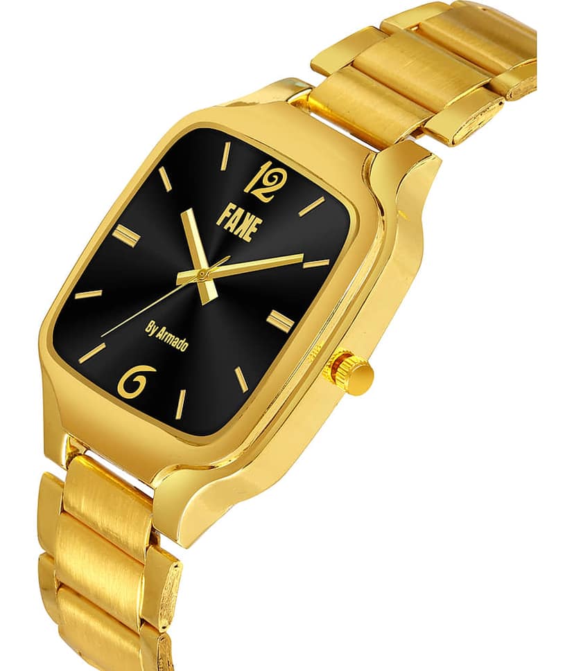 Armado Gold Stainless Steel Analog Men's Watch view 2