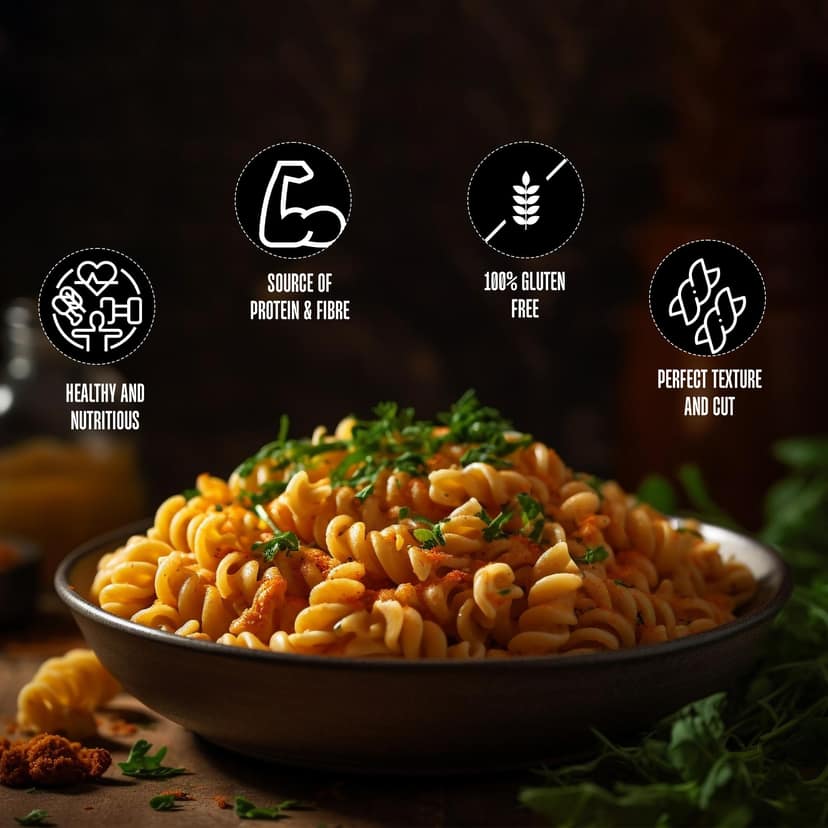 Chef Urbano Pasta Multi Veggie Fusilli Pouch 250 Gms (MRP: Rs. 210/-) view 5
