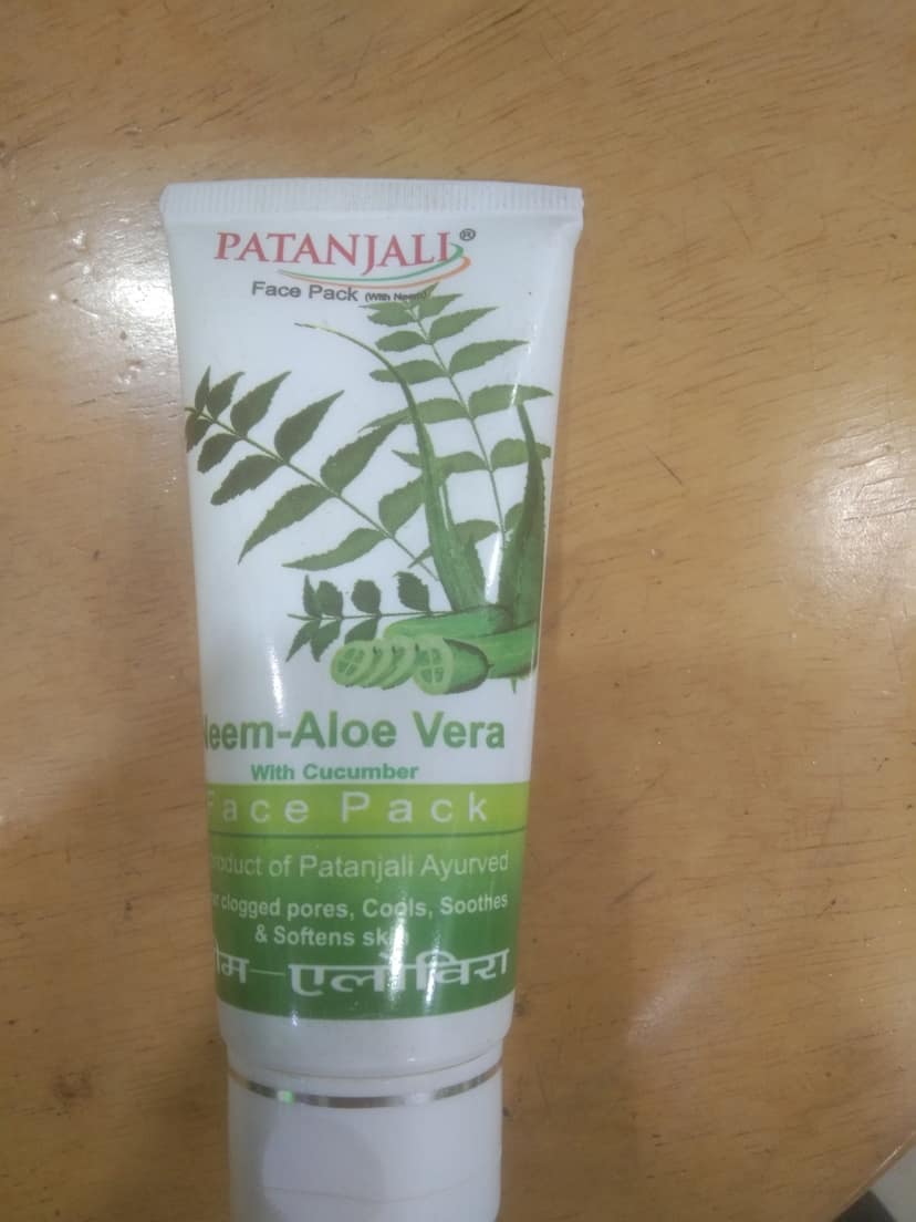 Patanjali Neem-aloe vera Face pack
