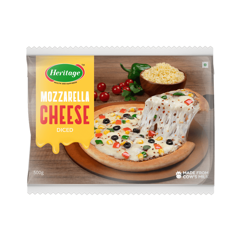 HERITAGE MOZZARELLA CHEESE - 500g
