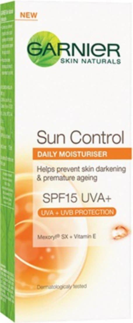 Garnier Skin Naturals Sun Control Spf 15 Daily Moisturiser, 50Ml view 2