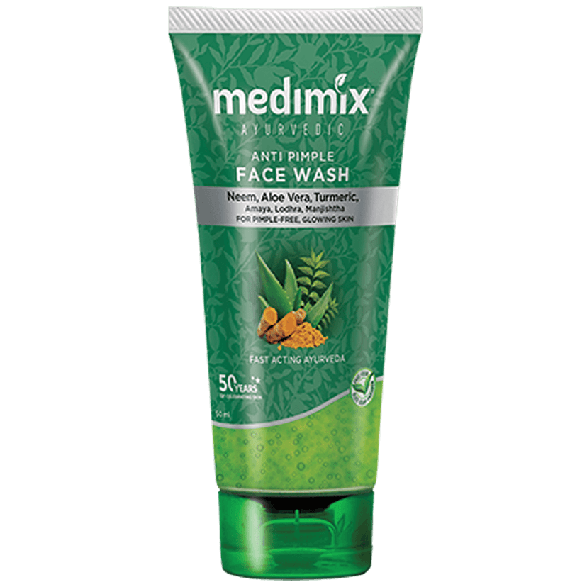 Medimix Ayurvedic Face Wash - Essential 6 Herbs, 50 Ml