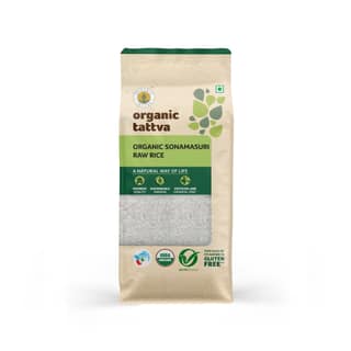 Organic Sonamasuri Raw Rice (white) 1kg