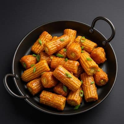 Baby Corn Manchurian