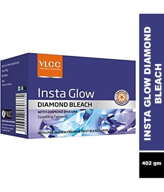 Vlcc Instaglow Diamond Bleach , 402G , Sparkling, Diamond , Like Fairness