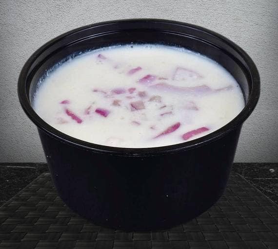 Onion raita
