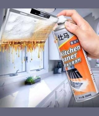 Magnique kitchen Cleaner Spray Oil & Grease Stain Remover for Gas Stove & Chimney Non-Flammable Nontoxic Magic Degreaser Spray