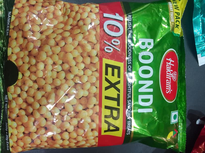 Haldiram boondi
