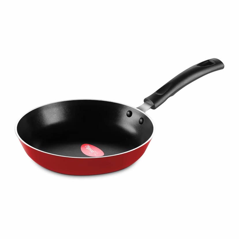 Pigeon Storm Non-Stick Aluminium Fry Pan 260 mm, Induction Base - Black