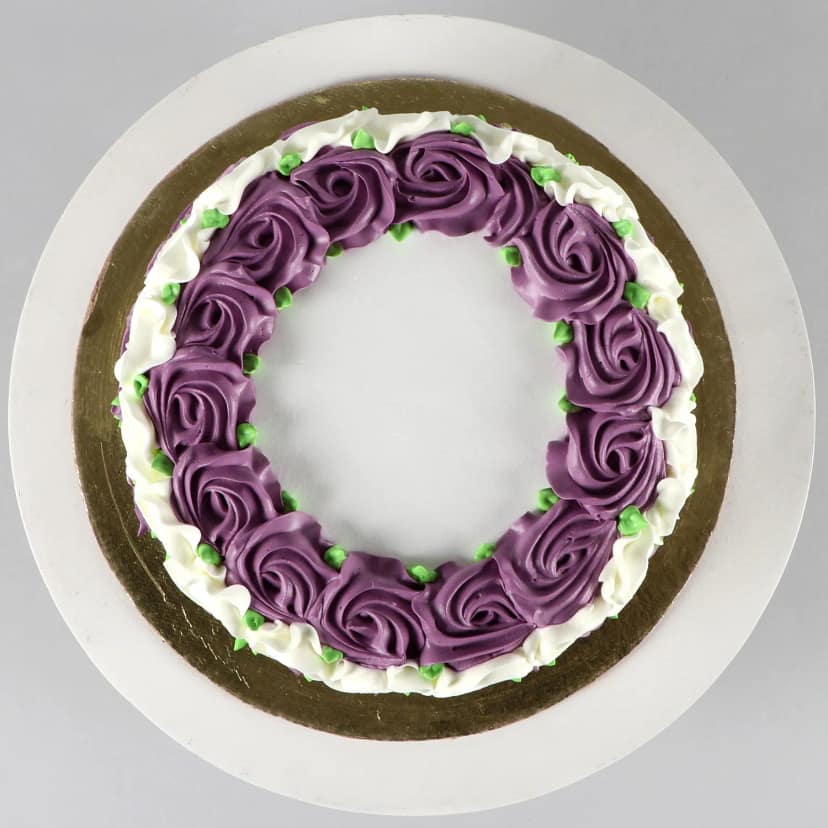 Mystical Love Black Forest Cake Half Kg view 5
