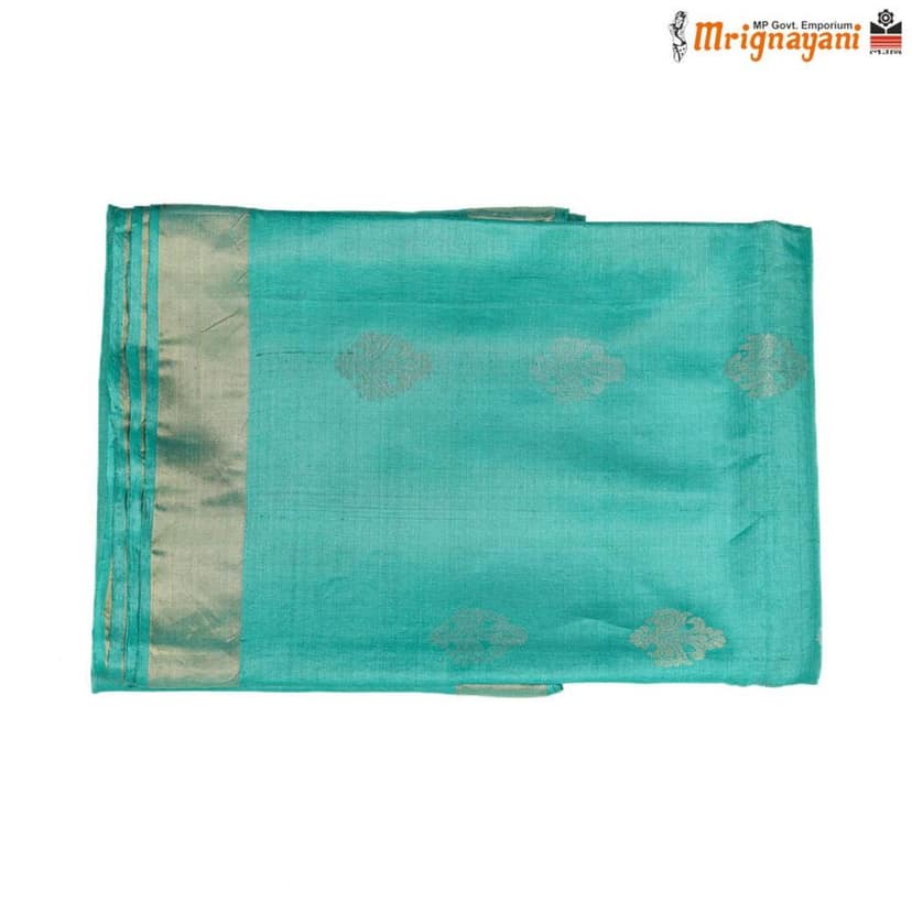 HANDLOOM KOSA SILK SAREE WITH BLOUSE (SKU - 1ST101141220, SAREE - 1170) view 5