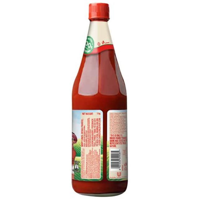 Kissan Fresh Tomato Ketchup, 1 Kg Bottle view 2
