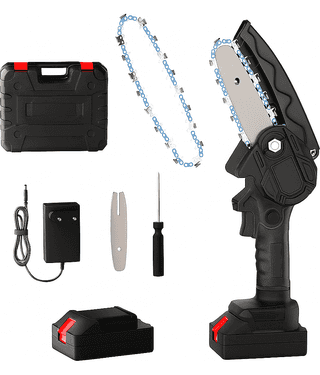 Shopper52 Cordless Mini Chainsaw for wood cutting| 21V Battery |One Hand Lightweight| Battery Powered | Wood Cutting | Tree Trimming | Chainsaw Machine