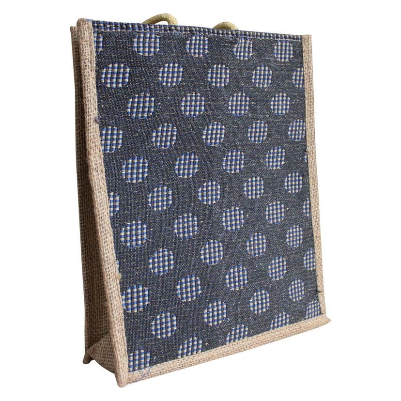Garvi Gurjari (A Gujarat Govt Enterprise Multipurpose Jute Hand Bag with Zip(GGCMJB09) view 4