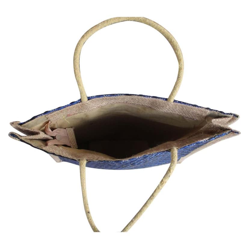 Garvi Gurjari (A Gujarat Govt Enterprise Multipurpose Jute Hand Bag with Zip(GGCMJB09) view 6