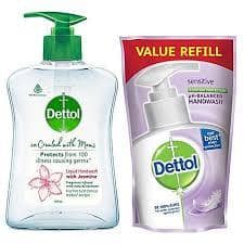 DETTOL HW JASMINE 200ML WITH REFILL