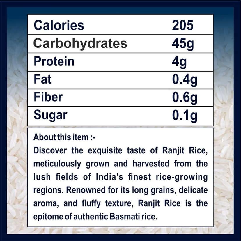 Ranjit Rice (1 Kg) view 2