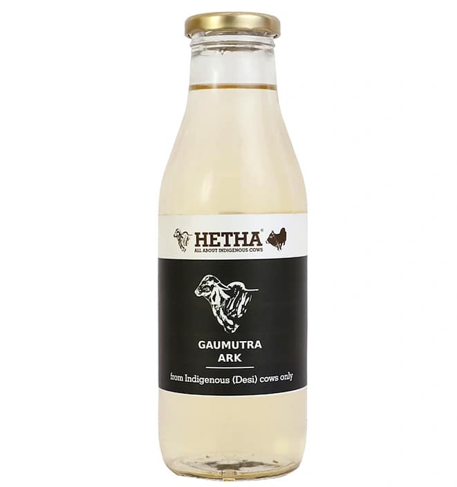 Desi Cow Gaumutra Ark / Gomutra Ark (Size - 1000 ml) by HETHA