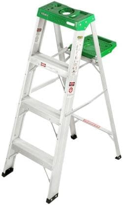 4'Liberti Mediun Duty Aluminium Step ladder with Utility Tray