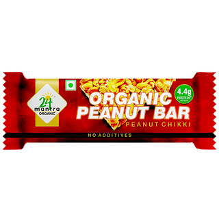 24 Mantra Peanut Jaggery Chikki, 33 gm