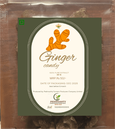 Ginger Candy - 100% Pure Extract (pack of 5) view 4