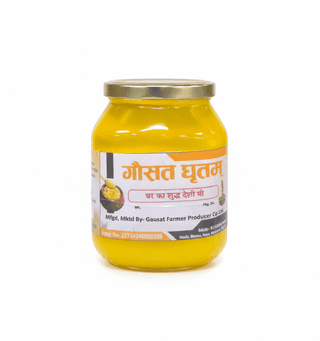 Gausat Ghritam Pure Desi Ghee - Traditional Clarified Butter Jar