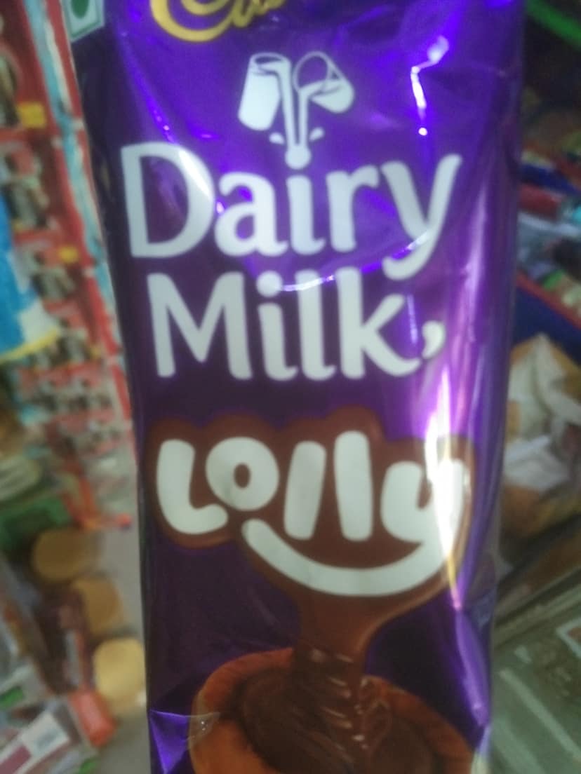 Dairy milk lolly
