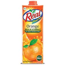 REAL ORANGE JUICE 1 LITRE