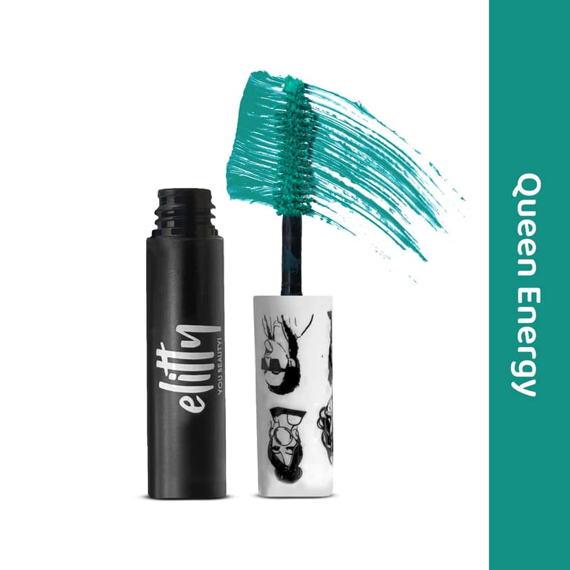 Turquoise Green Coloured Mascara view 2