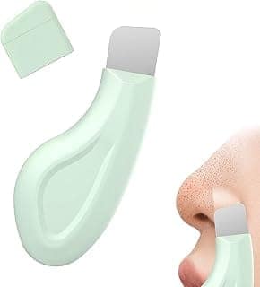 Silicone Blackhead Remover Tool for Nose & Face – Gentle Pore Cleaning Whitehead & Comedone Extractor Safe & Gentle Pore Cleaner for Nose & Face | Comedone Extractor for Men & Women