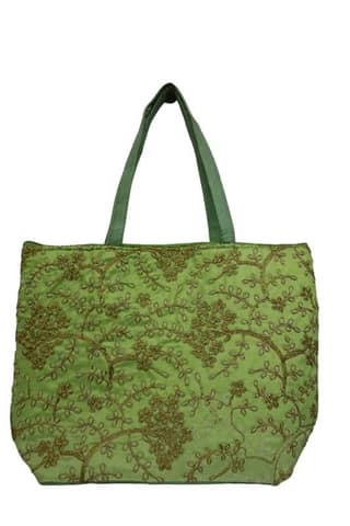 Green colour Hand Bag