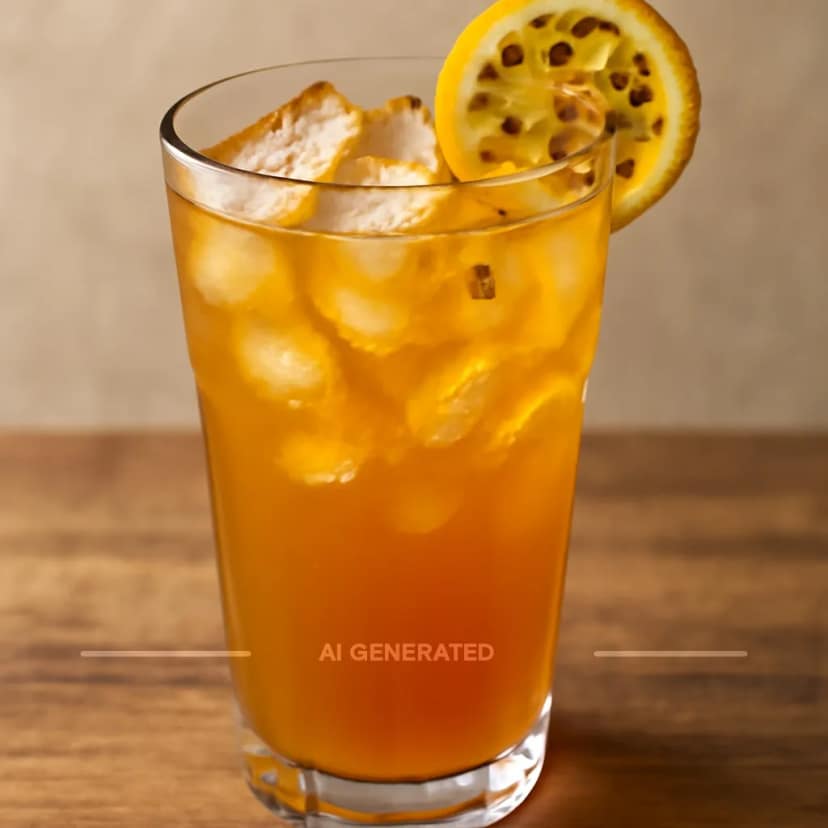 Passion Fruit Iced Tea