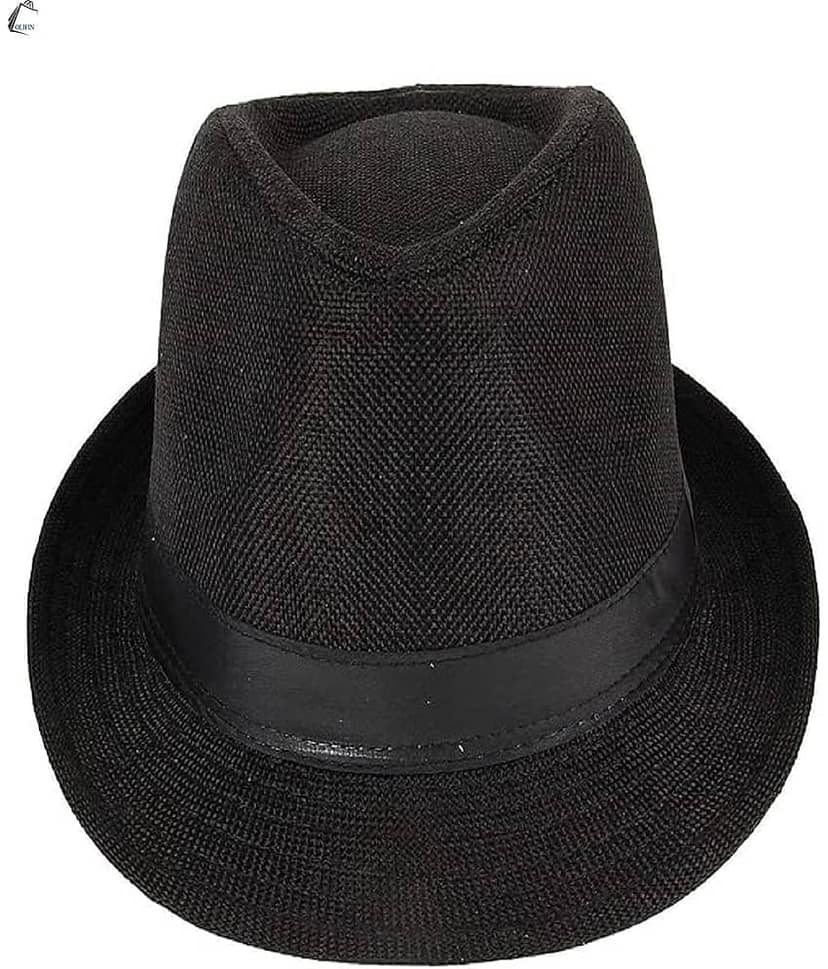 OLIFIN Pack of 1 Cotton Blend Men's Hat ( Black )