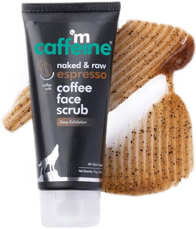 mCaffeine Espresso Face Scrub 75gm (Pack of 1)