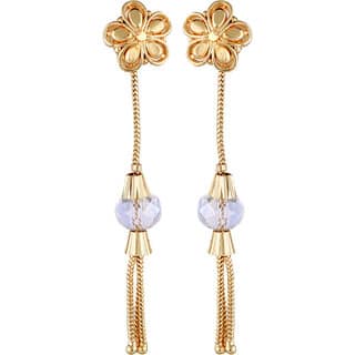 Vivastri Shimmering CharmingChangeable drop Earring for Women and Girls [VIVA2656ERG] view 2