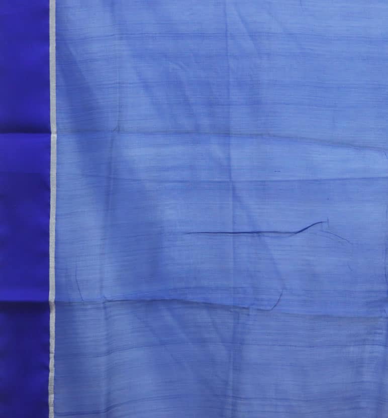 Handloom Chanderi Silk By Cotton Saree view 4
