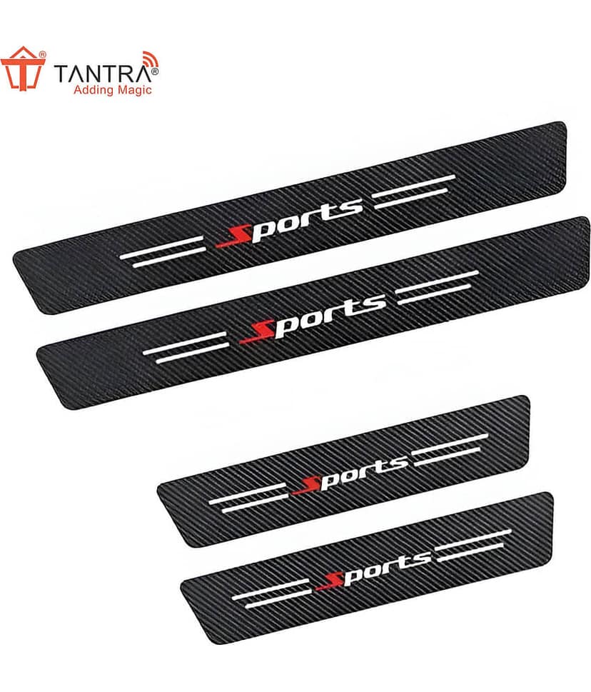 Tantra Door Strips PVC Black Single
