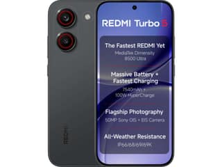 Redmi Turbo 5 5G Smartphone, 8GB RAM, 256GB Storage - Asphalt Black
