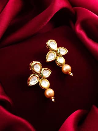 Morison Golden Double Circle Earrings Modern Minimalism