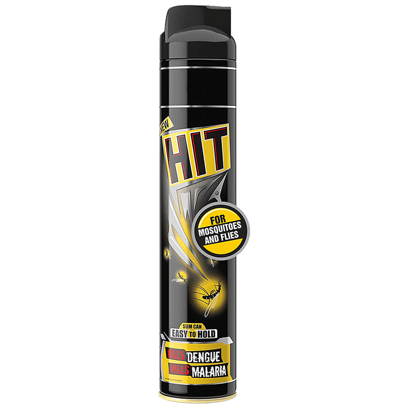 Hit Mosquito & Fly Killer Spray, 400 Ml view 2