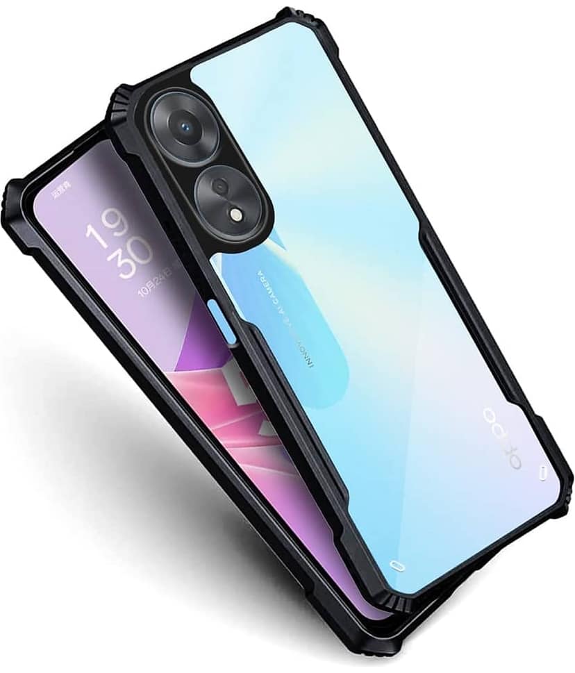 ZAMN Bumper Cases Compatible For Polycarbonate OPPO A78 5G ( )