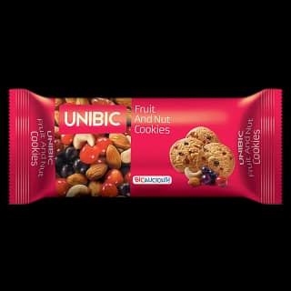 Unibic Cookies - Fruit & Nut, 75 G Pouch
