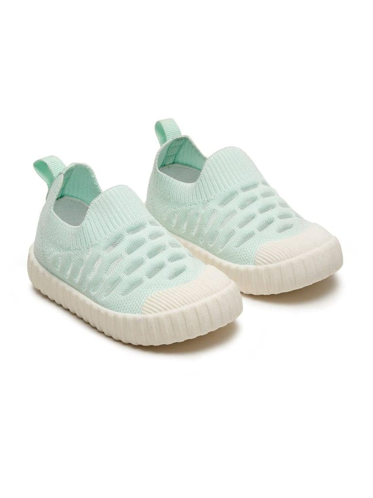 Cloudy Toddlers' First Step Shoes - Sea Green (Unisex) view 3