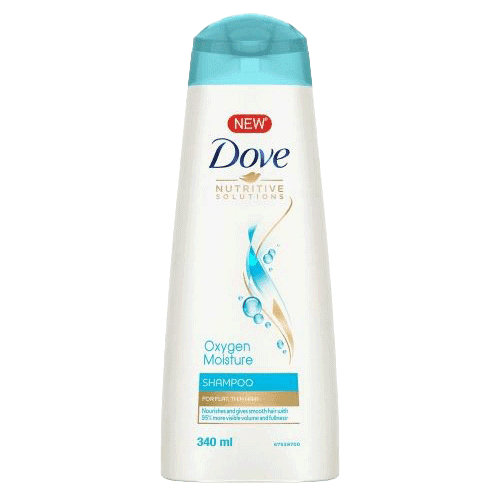 Dove Hair Shampoo Oxygen Moisture 340ml
